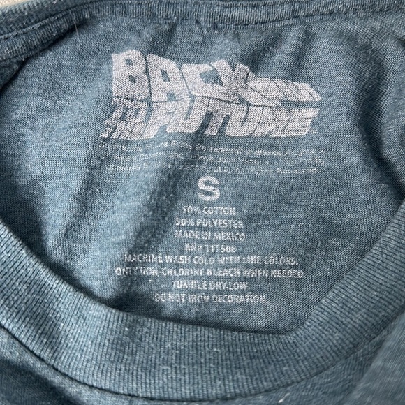 Vintage Back To The Future Take Me Back 1985 Delorean 80's T-Shirt SIze Small - Picture 6 of 6